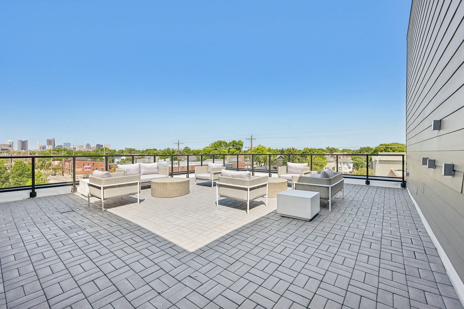 Roof deck at Ethan Apartments on Main (7 of 7)