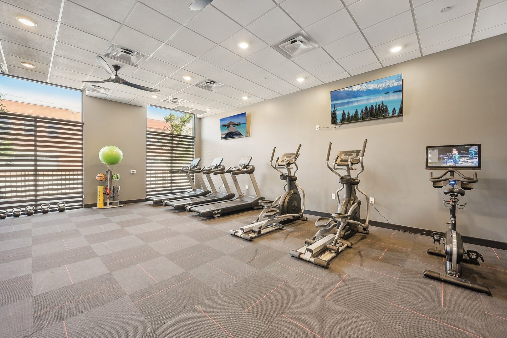 Gym at Ethan Apartments on Main (4 of 6)
