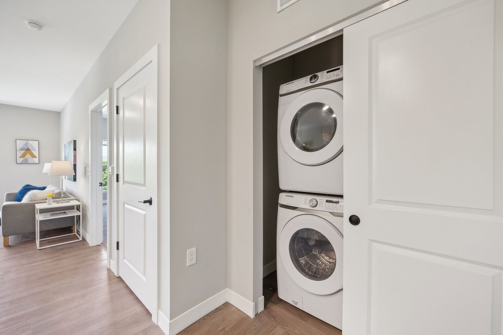 Laundry room at Ethan Apartments on Main (1 of 3)