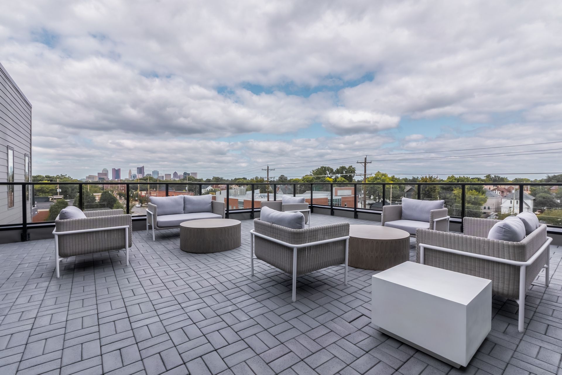 Roof deck at Ethan Apartments on Main (4 of 7)