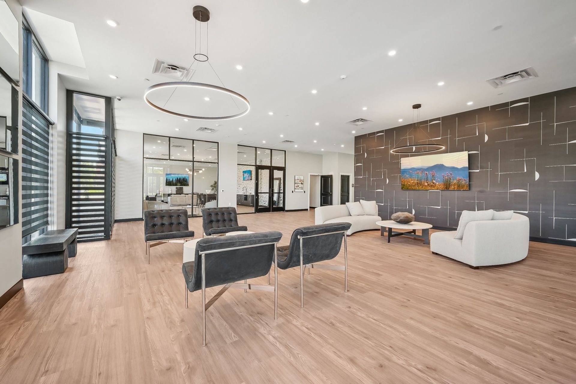 Lobby at Ethan Apartments on Main (1 of 4)