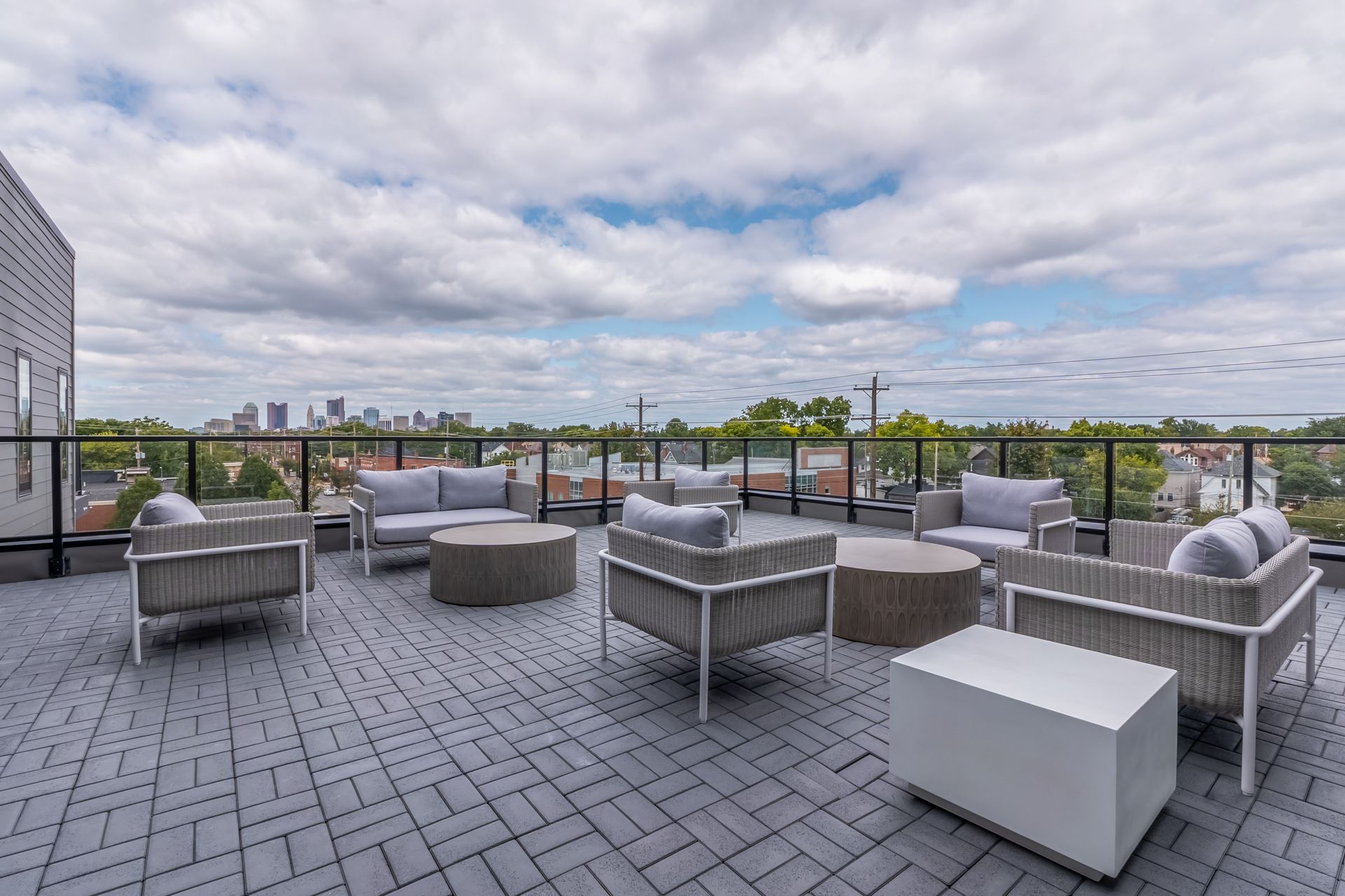 Roof deck at Ethan Apartments on Main (5 of 7)