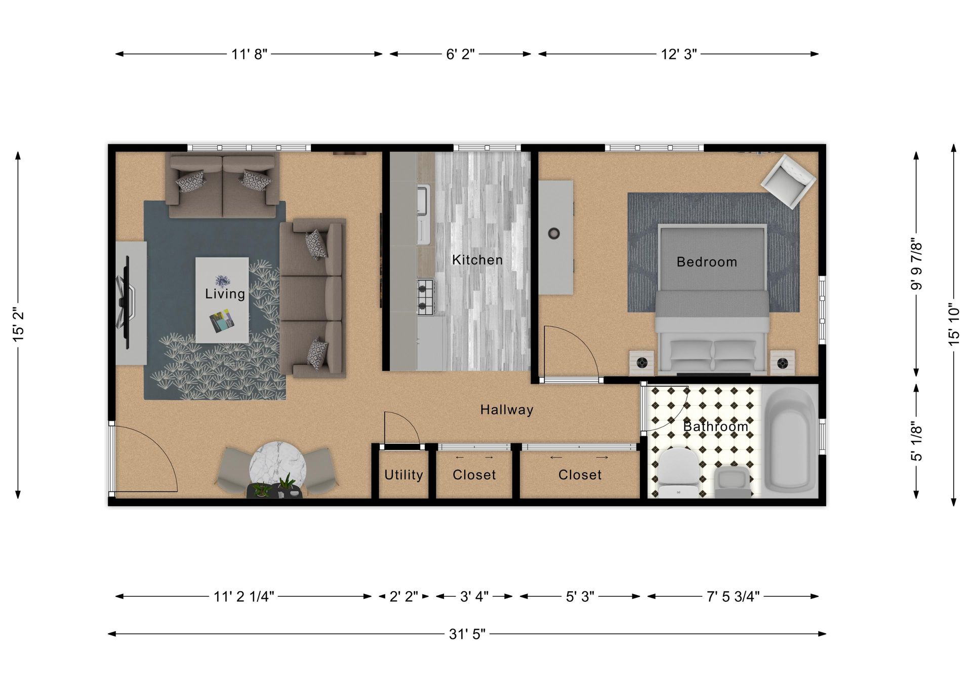 Columbus Apartment: 1750 Clifton Avenue