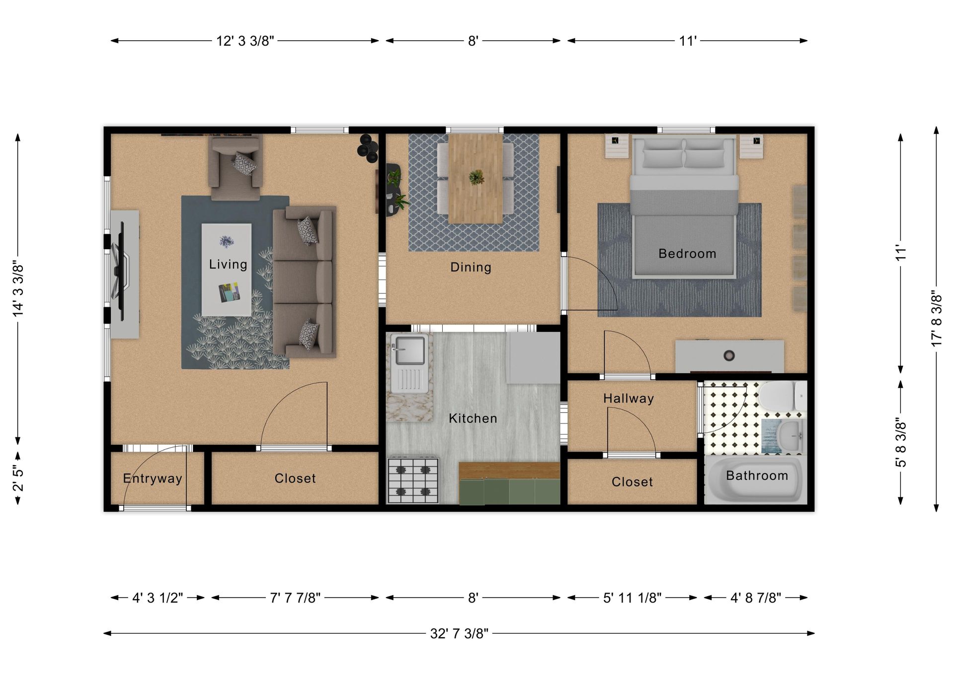 Columbus Apartment: 55 Hamilton Park