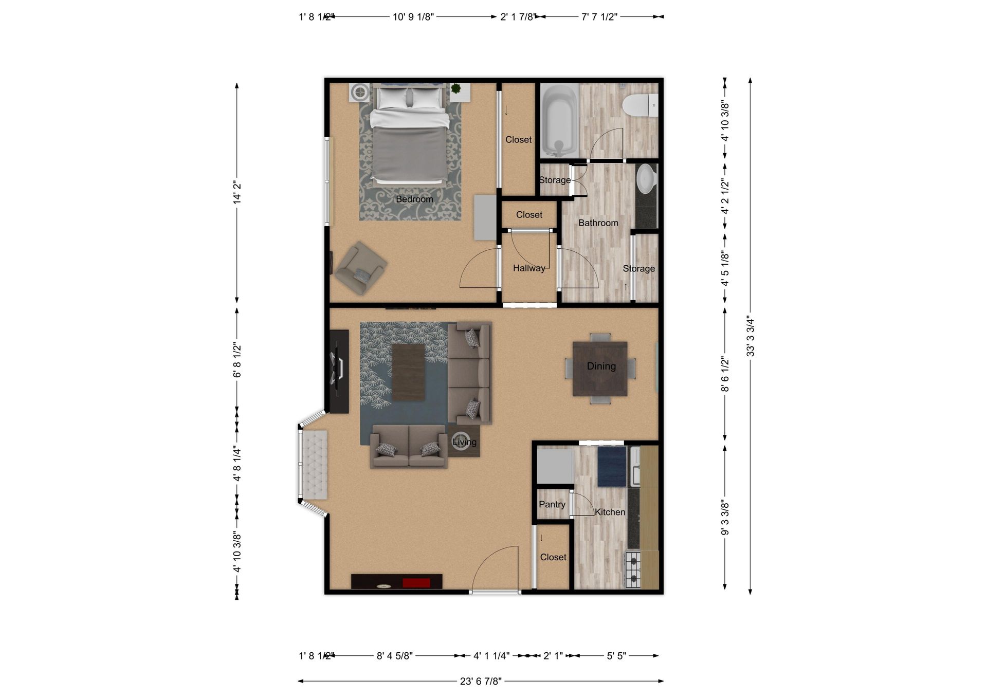 Grandview Heights Apartment: 1571-1619 Roxbury Road