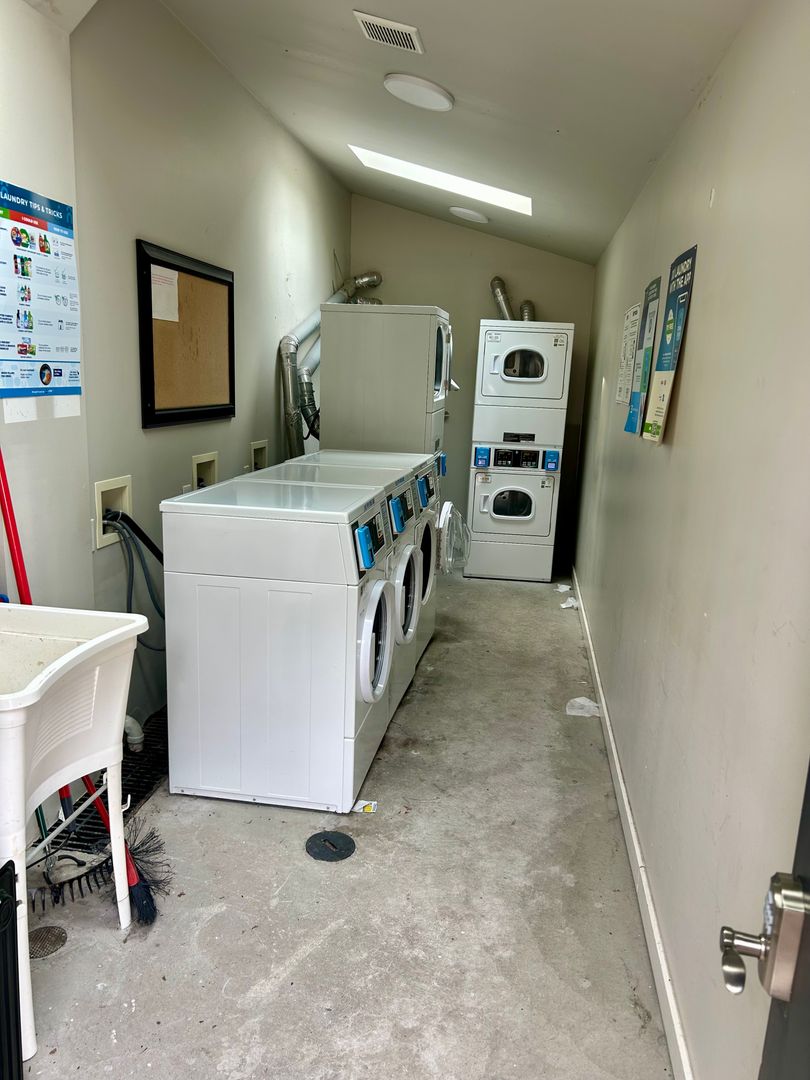 Laundry room at Flats on Frankfort (2 of 3)