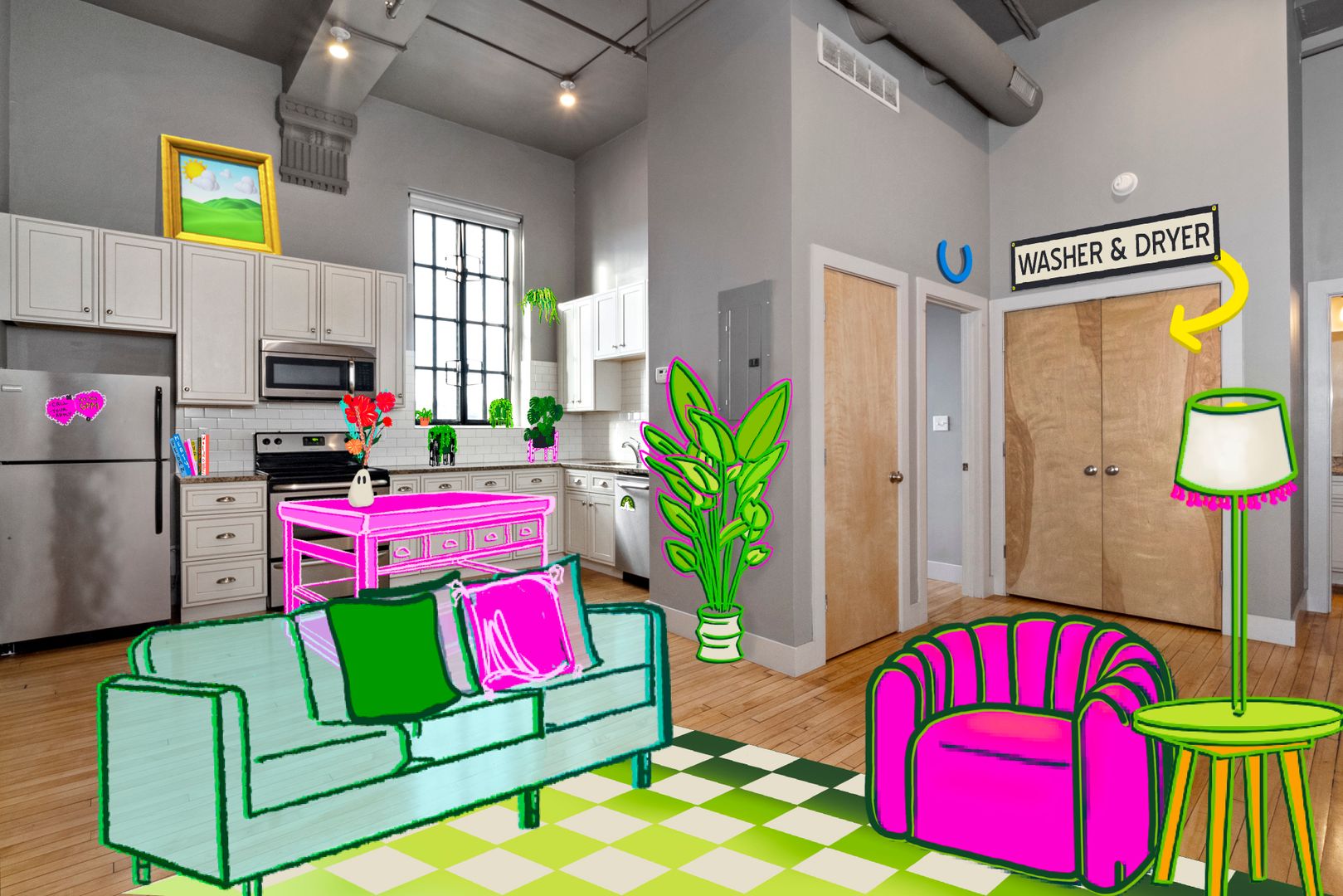 St. Louis Apartment: 1615 Hampton Ave.