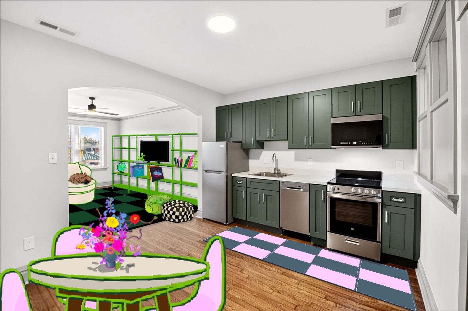 St. Louis Apartment: 3809A S. Kingshighway Blvd