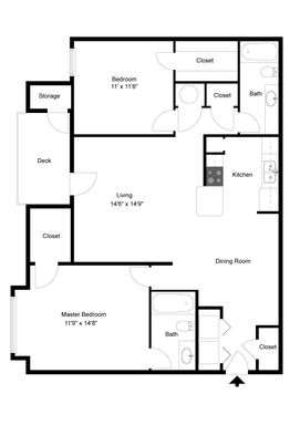 The Hill - 2 bed 2 bath – photo 1