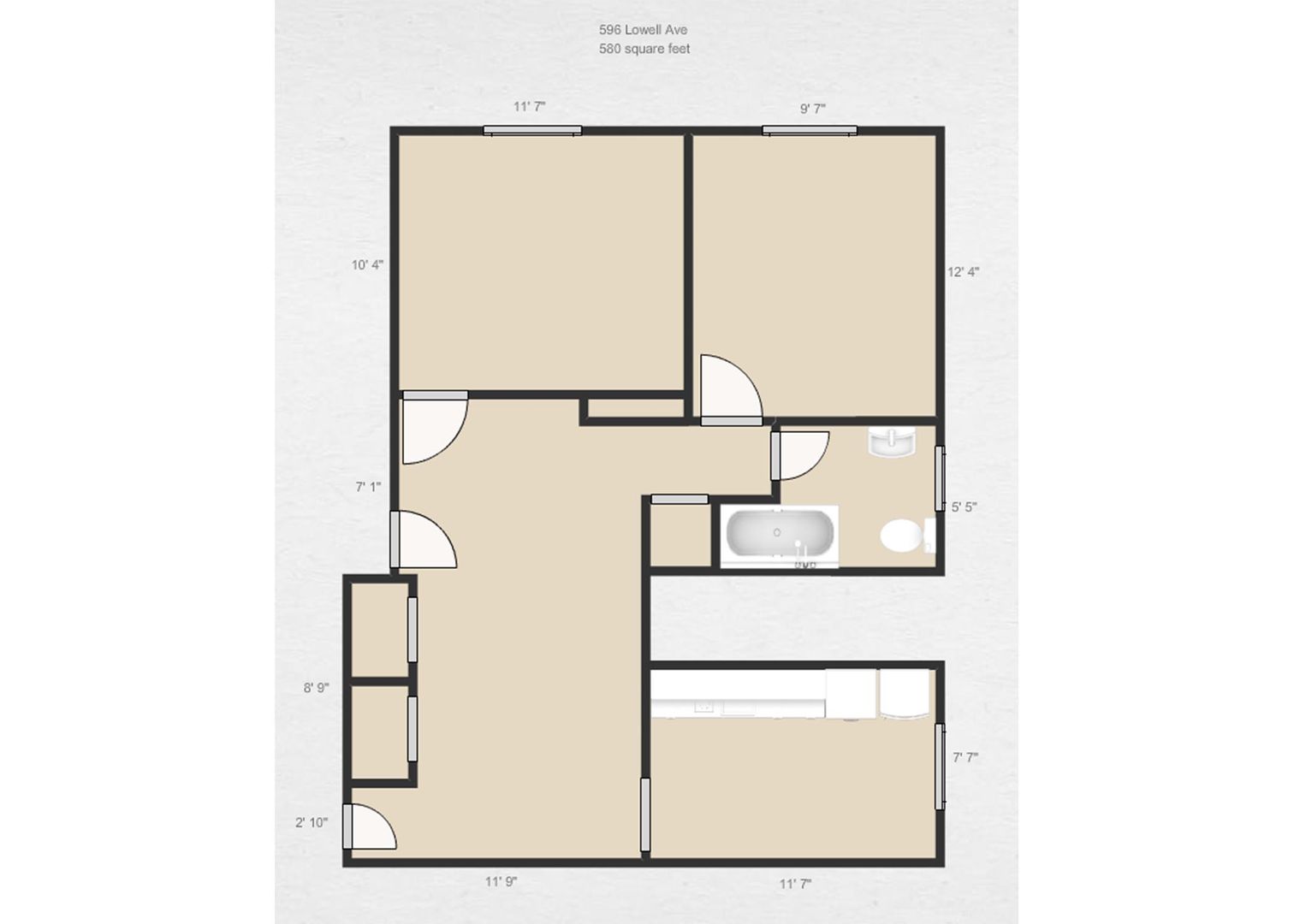 Cincinnati Apartment: 596 Lowell Avenue