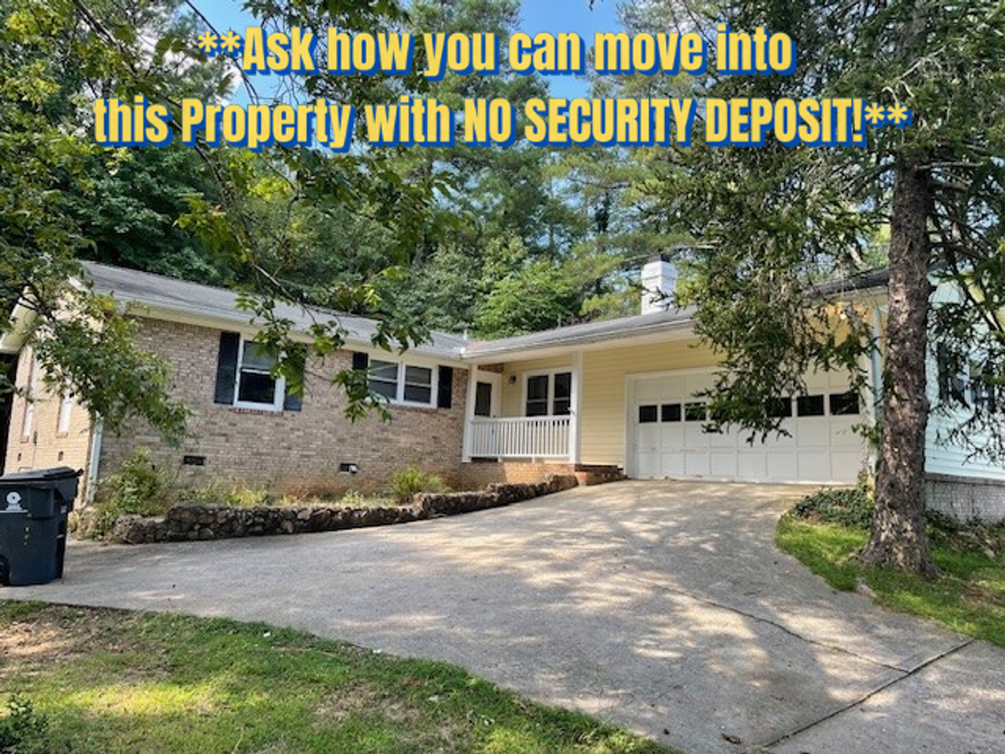 **PRICE IMPROVEMENT** 705 Georgia Ave: Available NOW! Ask how you can move into this Property with NO SECURITY DEPOSIT!