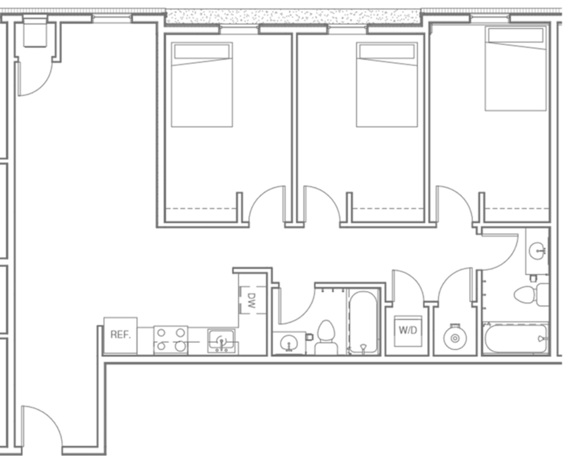Chattanooga Apartment: 422 Vine St