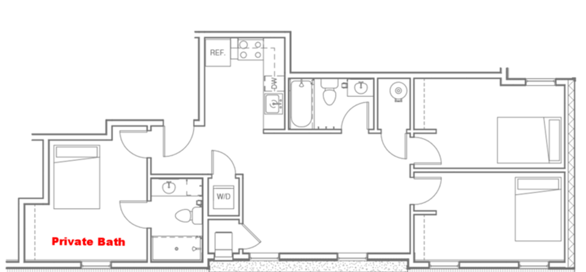 Chattanooga Apartment: 422 Vine St