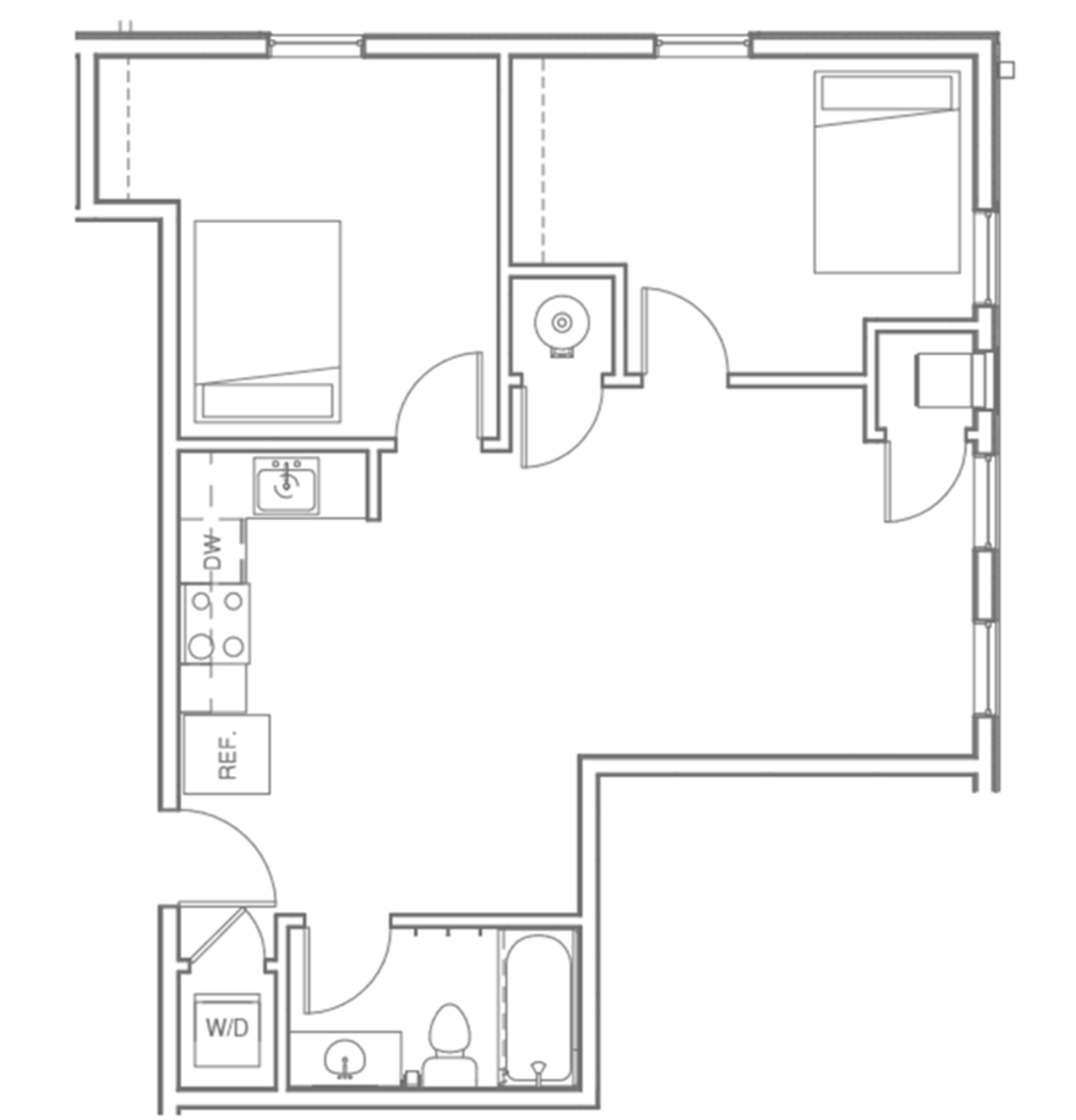 Chattanooga Apartment: 422 Vine St