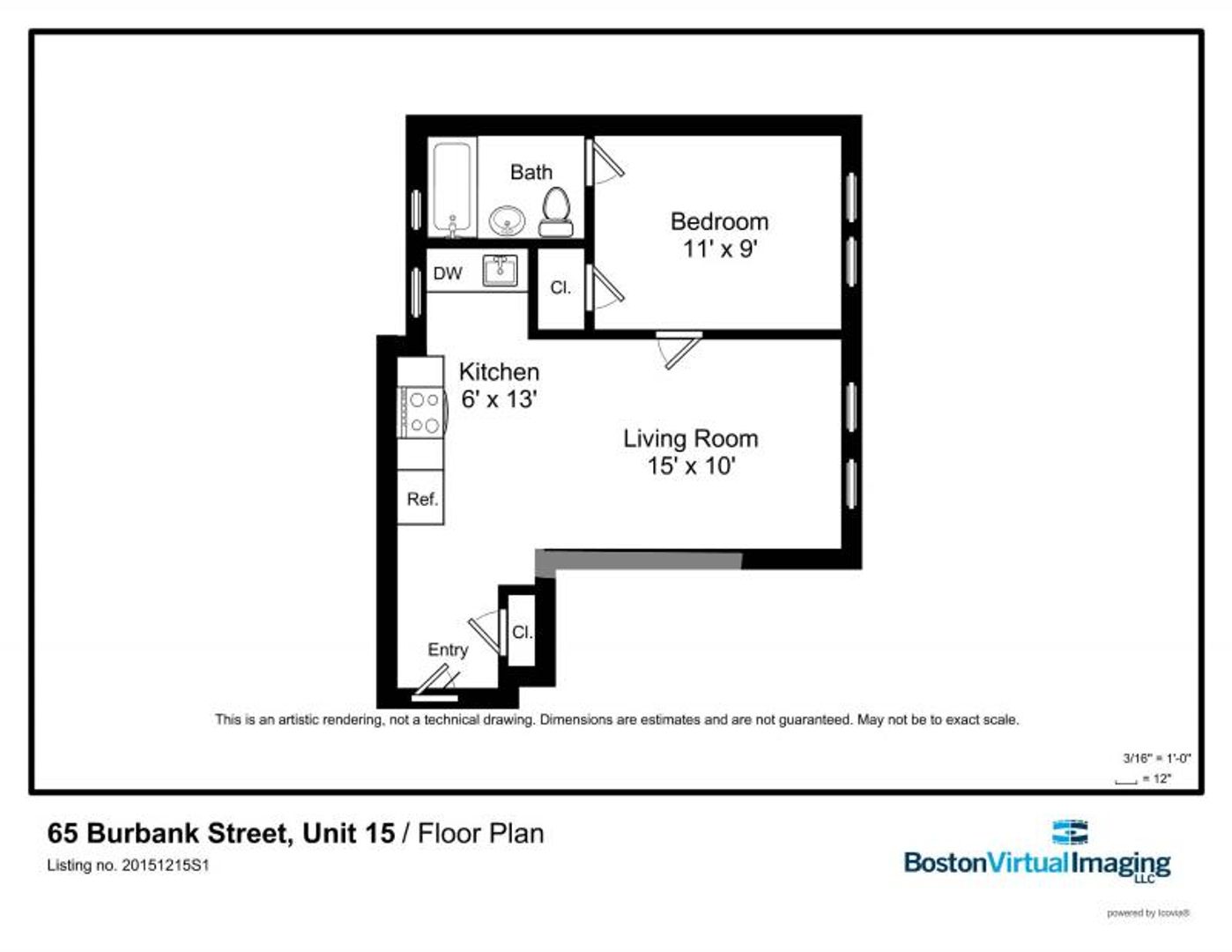 Boston Condo: 65 Burbank