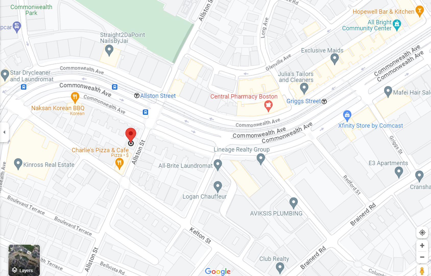 Boston House: 161 Allston St