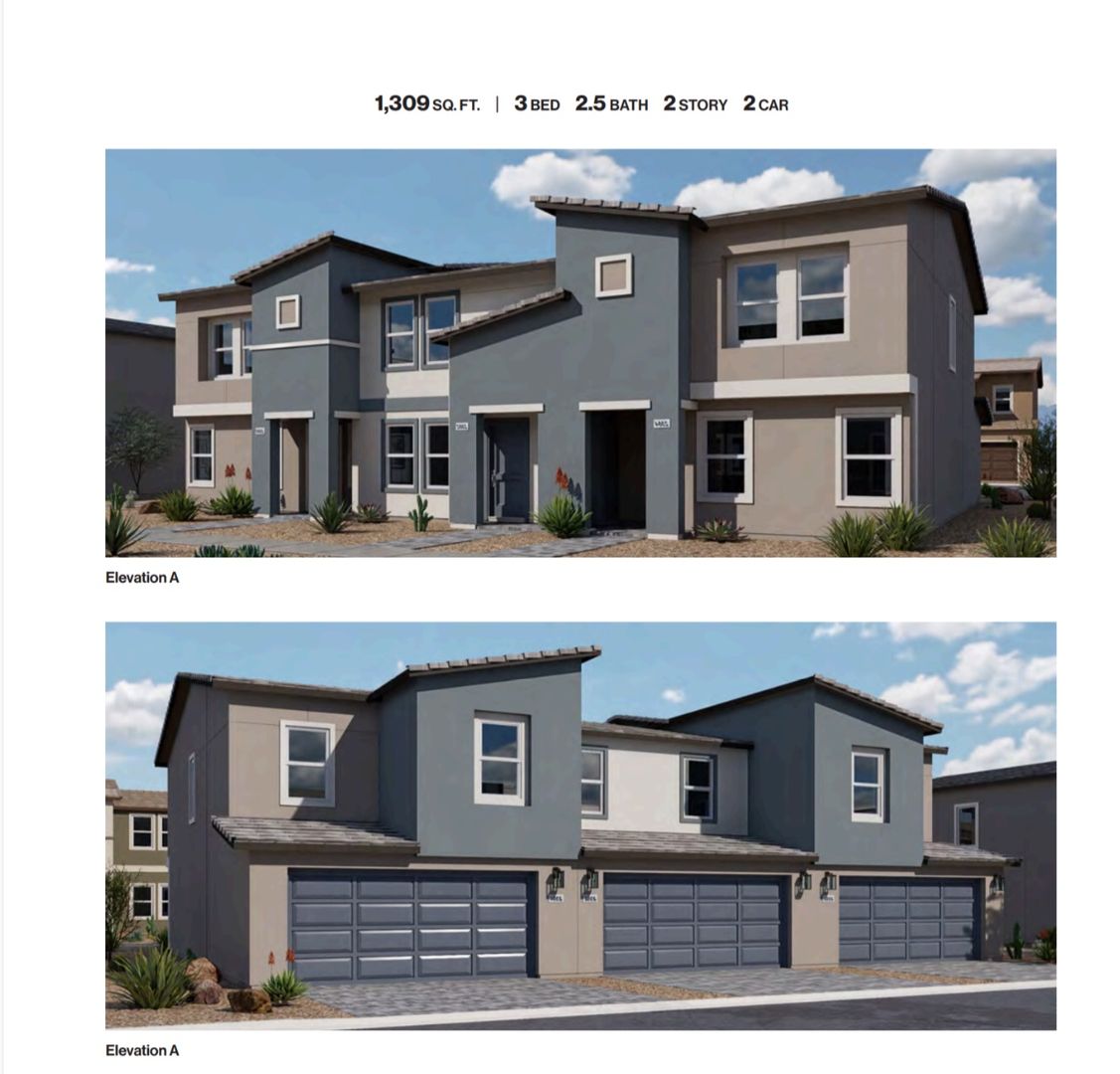 N Las Vegas Townhome: 7352 Joanna Brook St