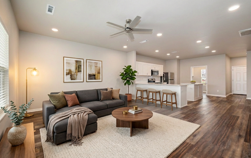 NEW-1 bedroom Villa with garage and open layout
