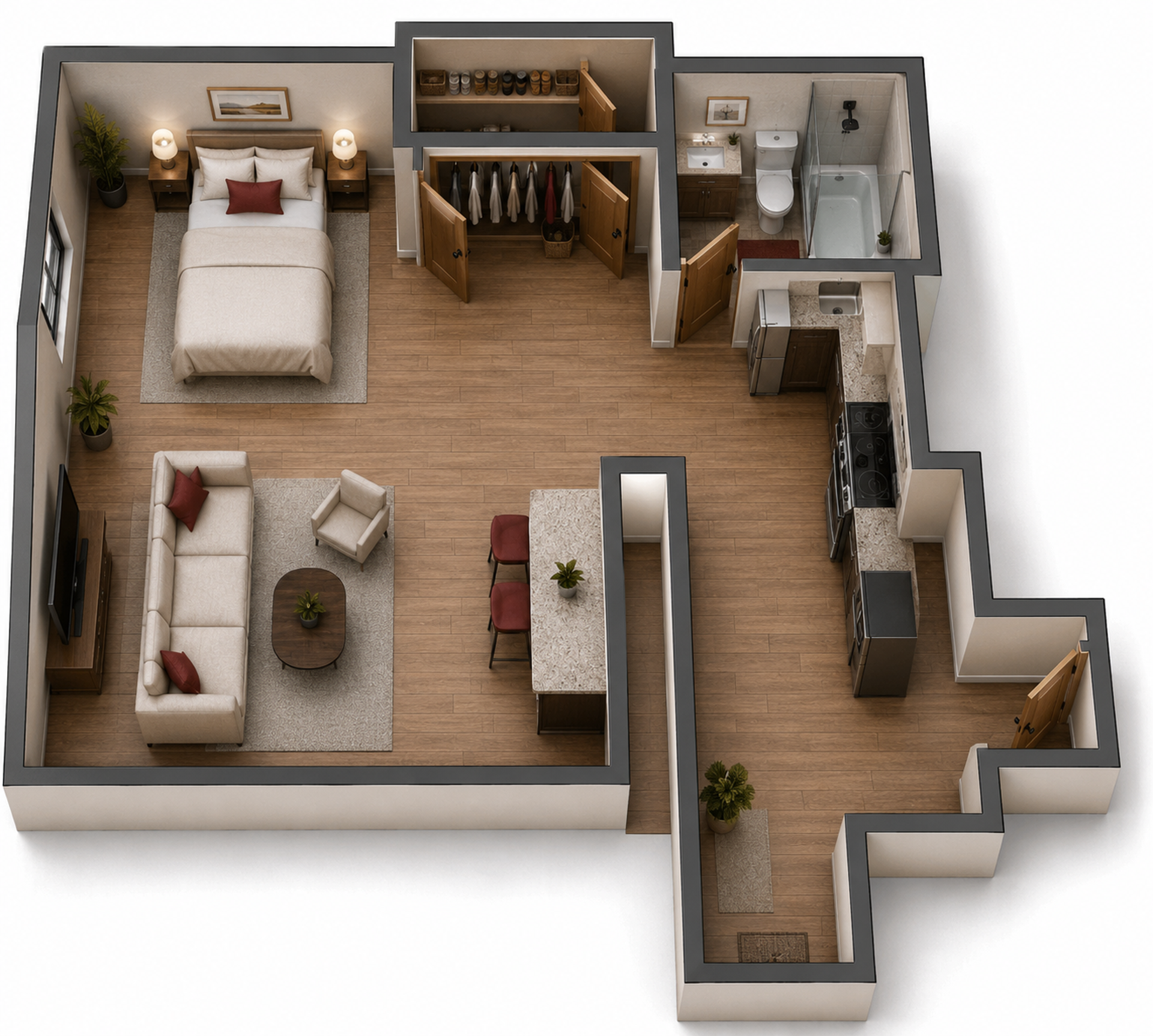Calera Apartment: 1312 North 3rd St