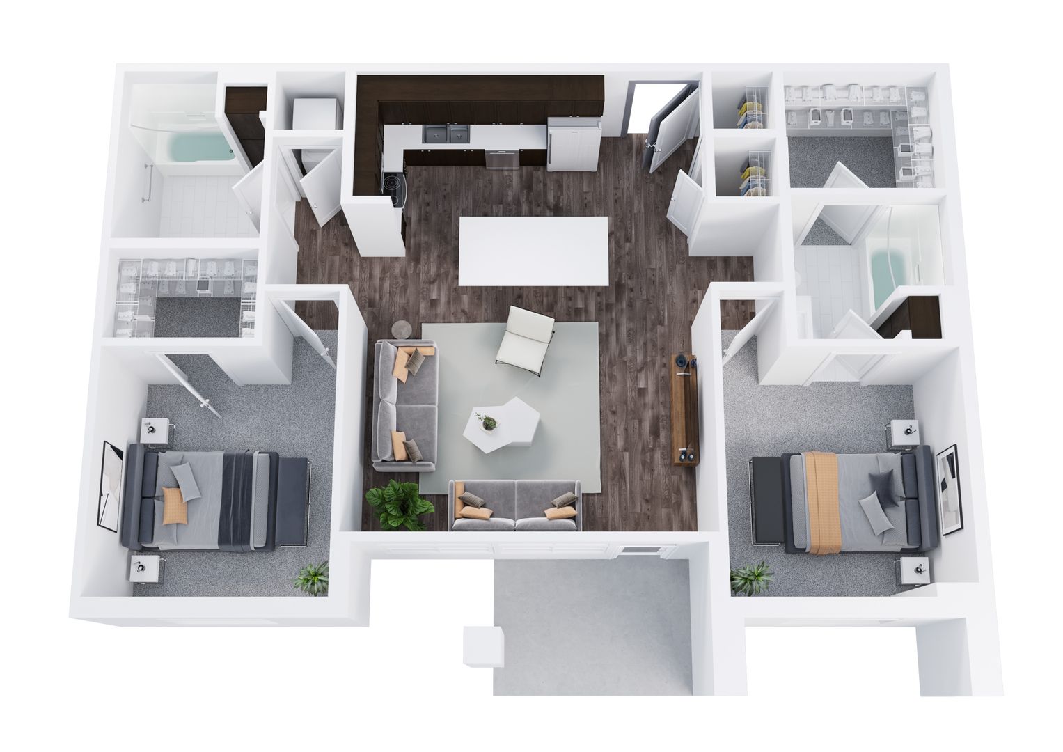 Alexandria Apartment: 716 & 718 Darling Ave