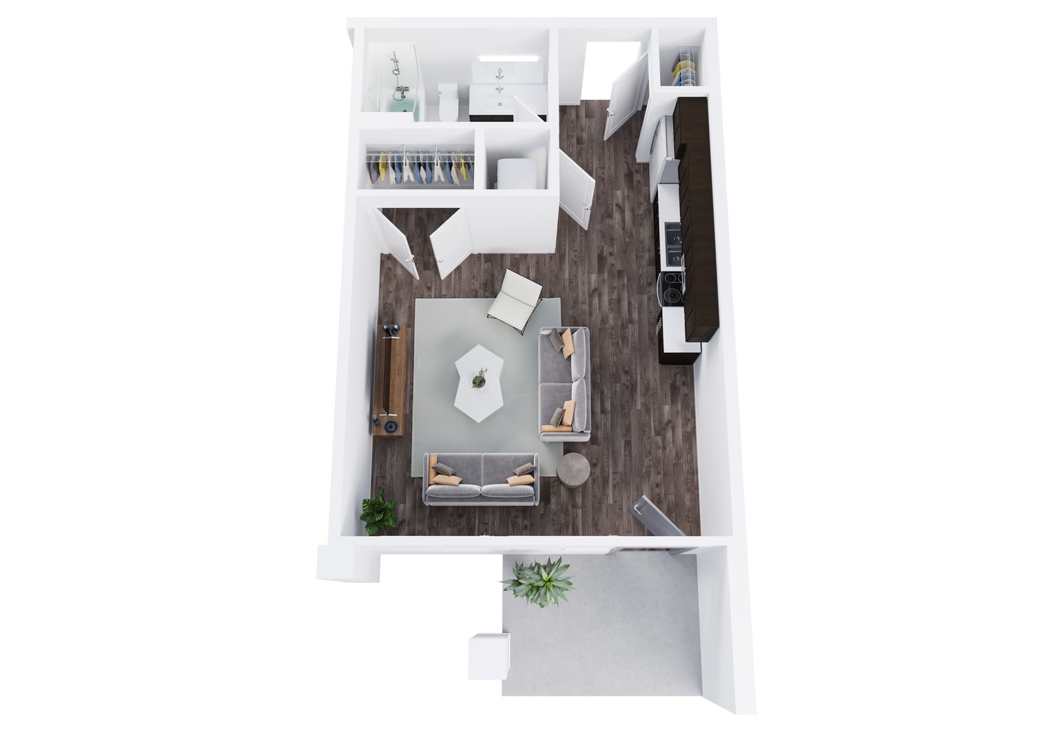 Alexandria Apartment: 716 & 718 Darling Ave