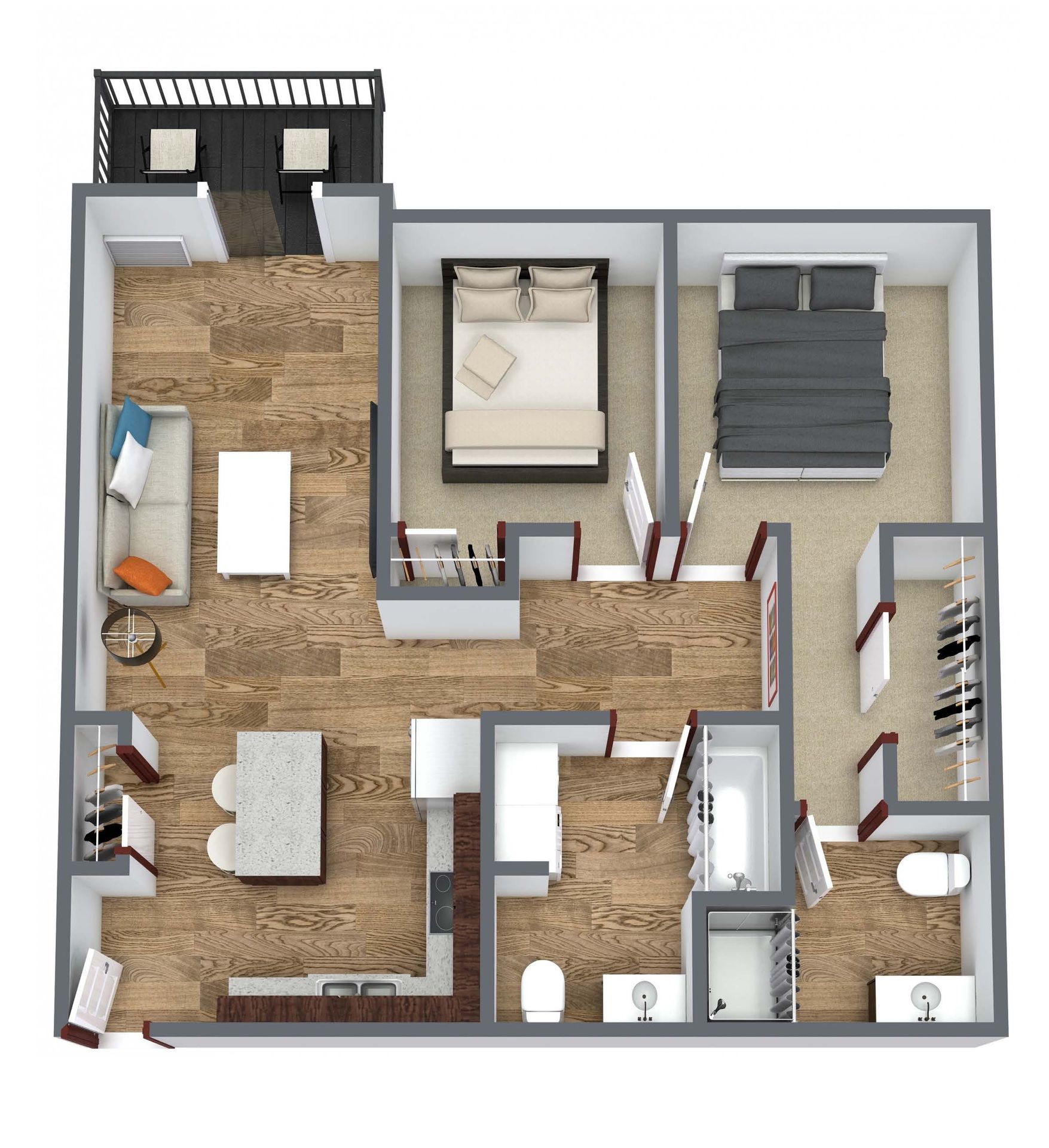 Monticello Apartment: 212 Locust St