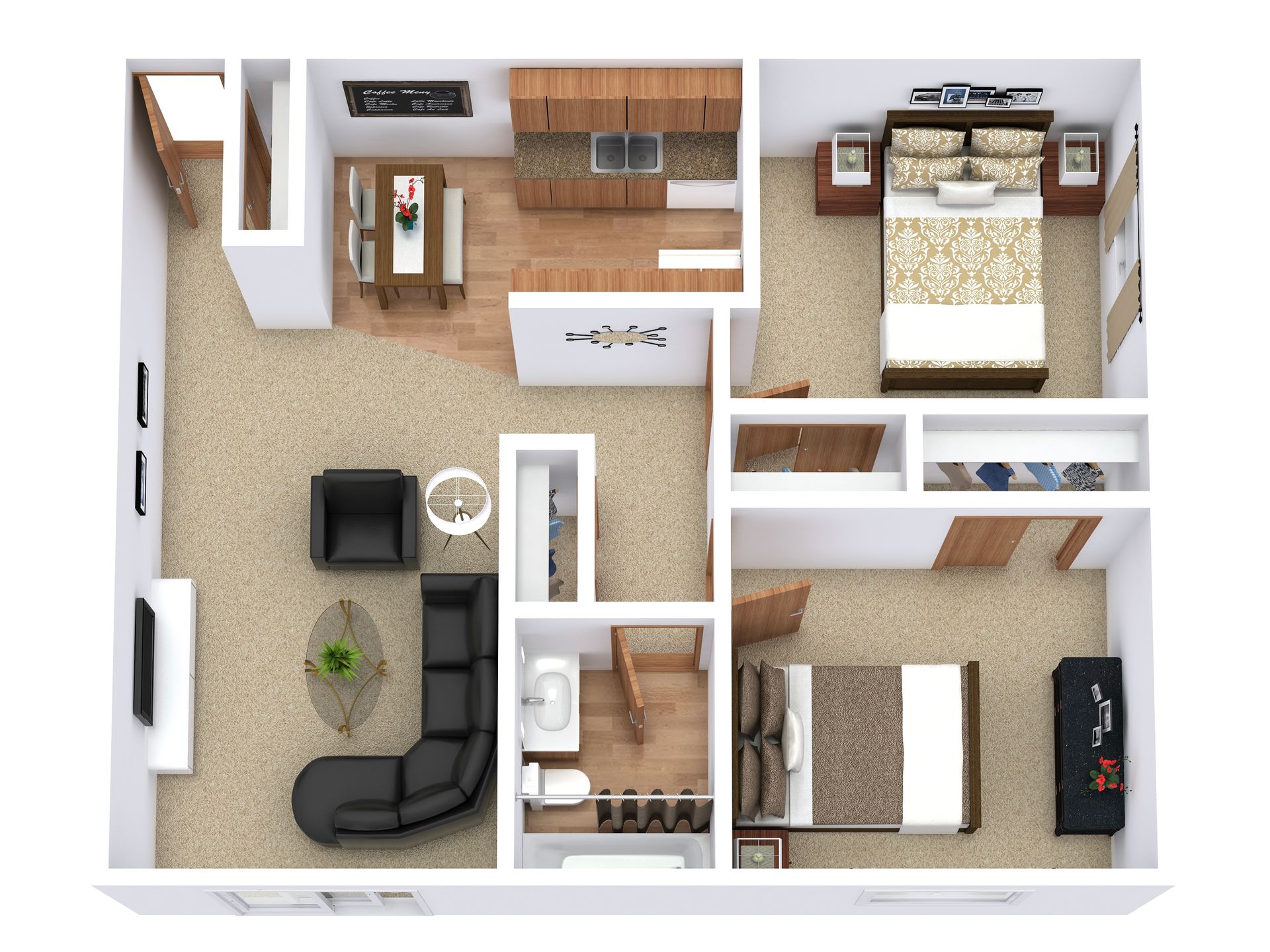 Big Lake Apartment: 400 Fern Street