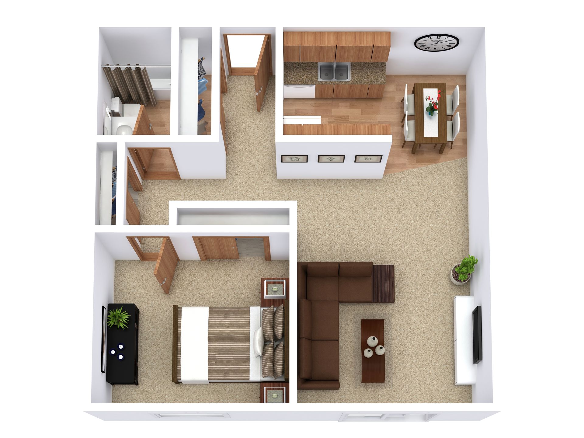 Big Lake Apartment: 400 Fern Street