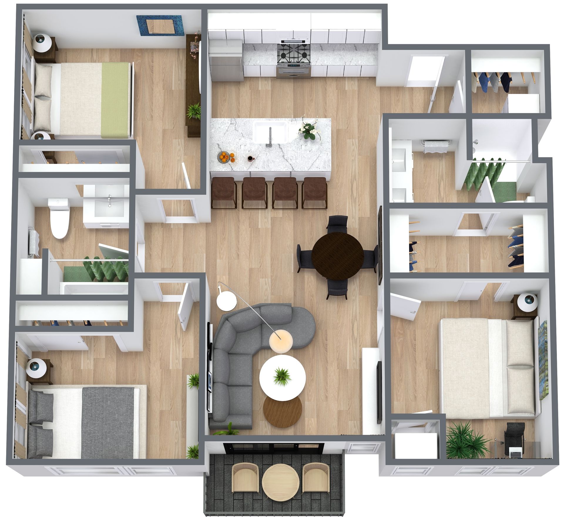 St. Michael Apartment: 11910 Town Center Drive NE