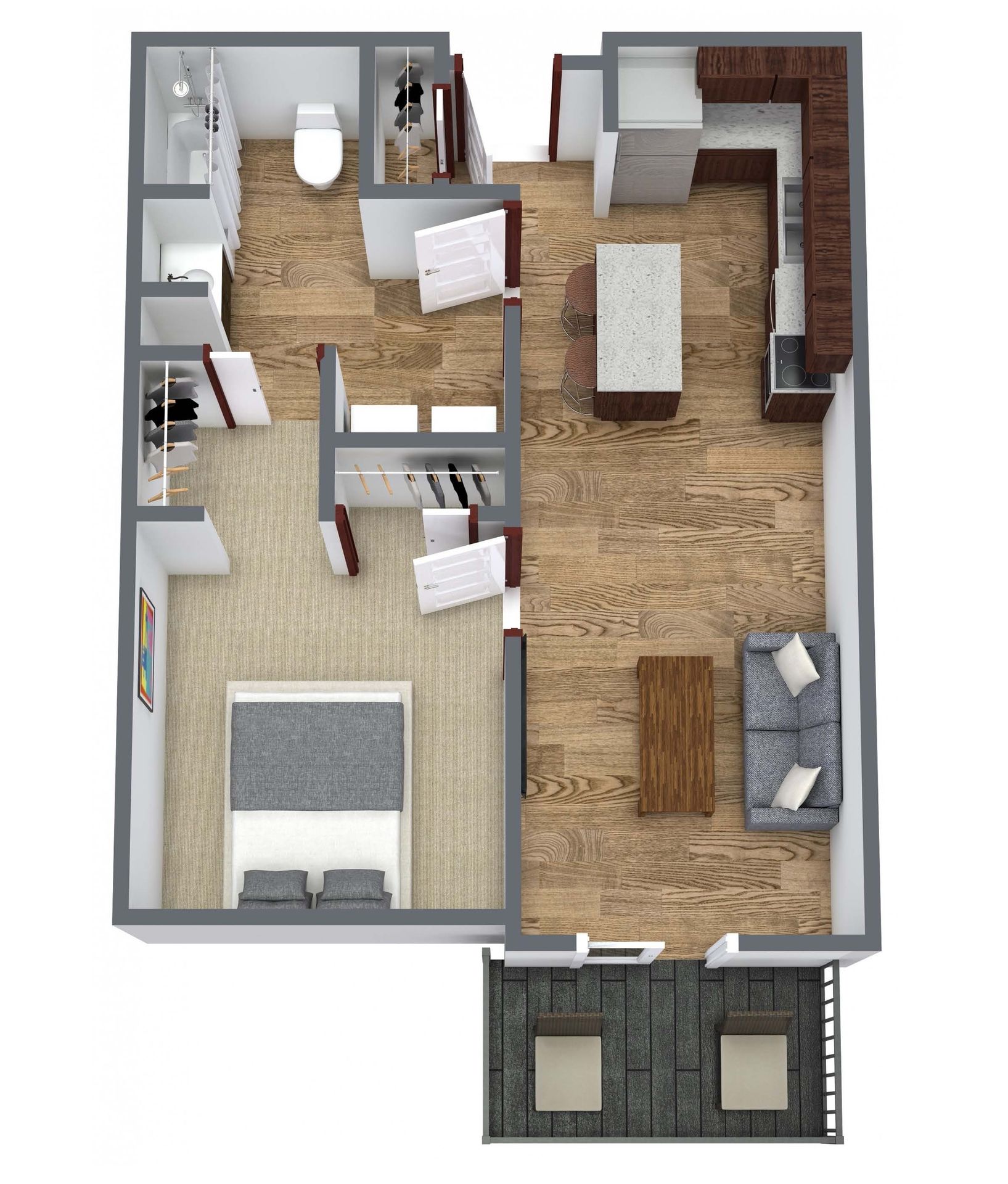 Monticello Apartment: 212 Locust St