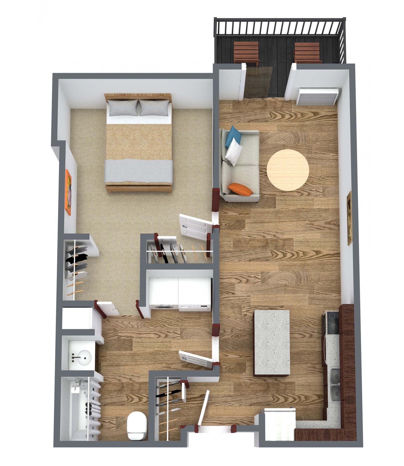 Monticello Apartment: 212 Locust St