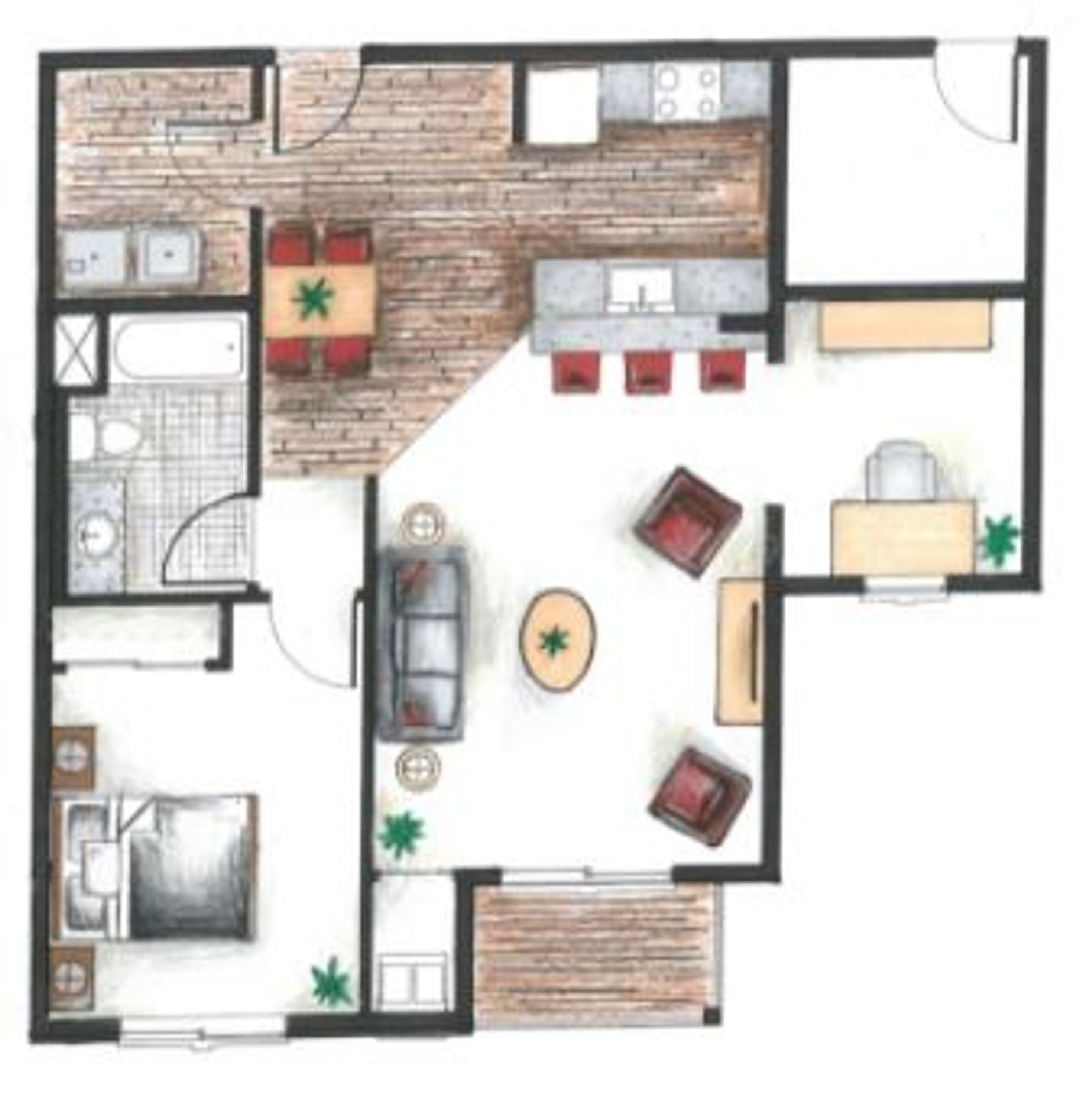Sauk Rapids Apartment: 2703 Mayhew Lake Rd NE
