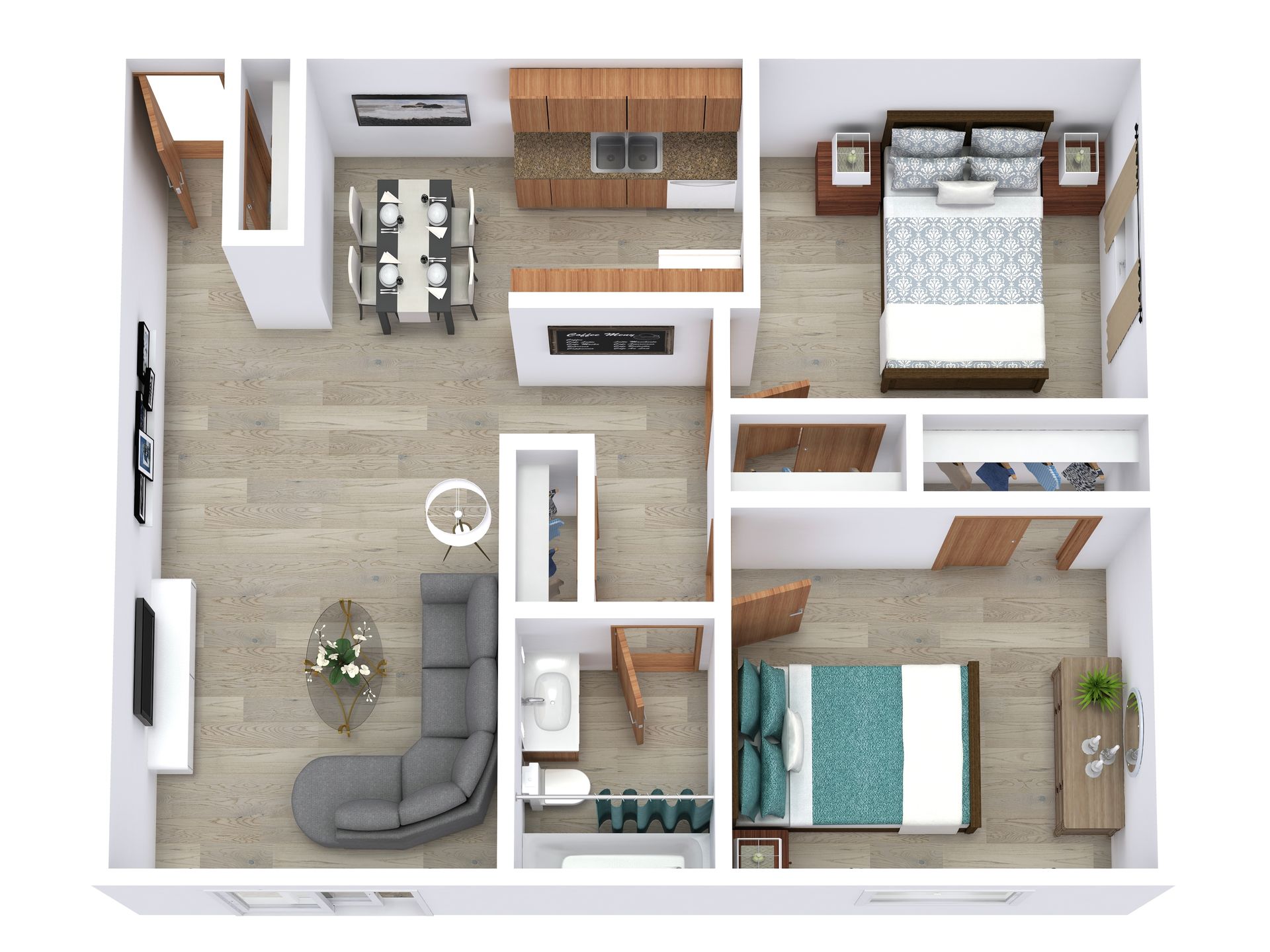 Monticello Apartment: 708 E 7th Street