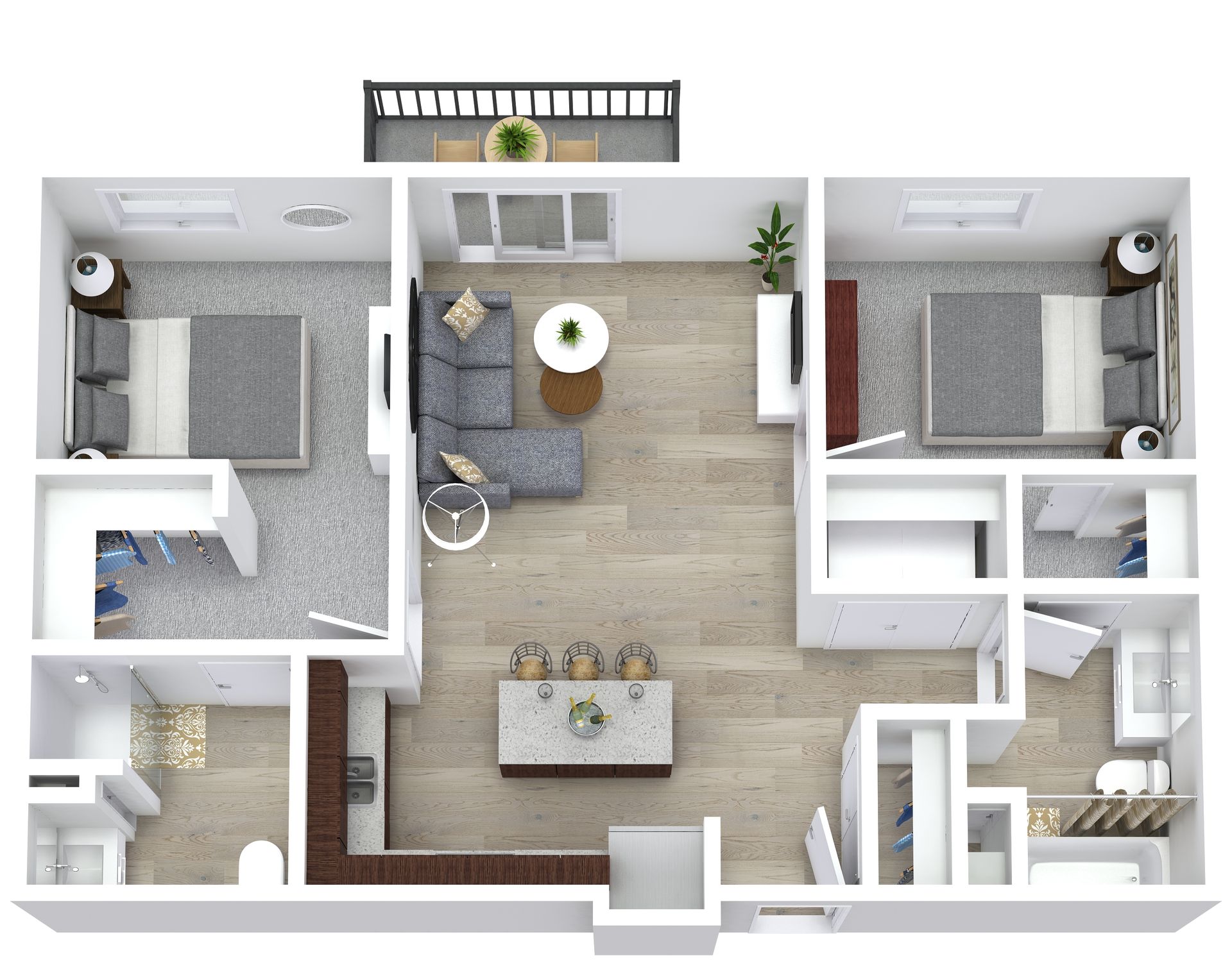 Melrose Apartment: 1250 Railroad Avenue NW