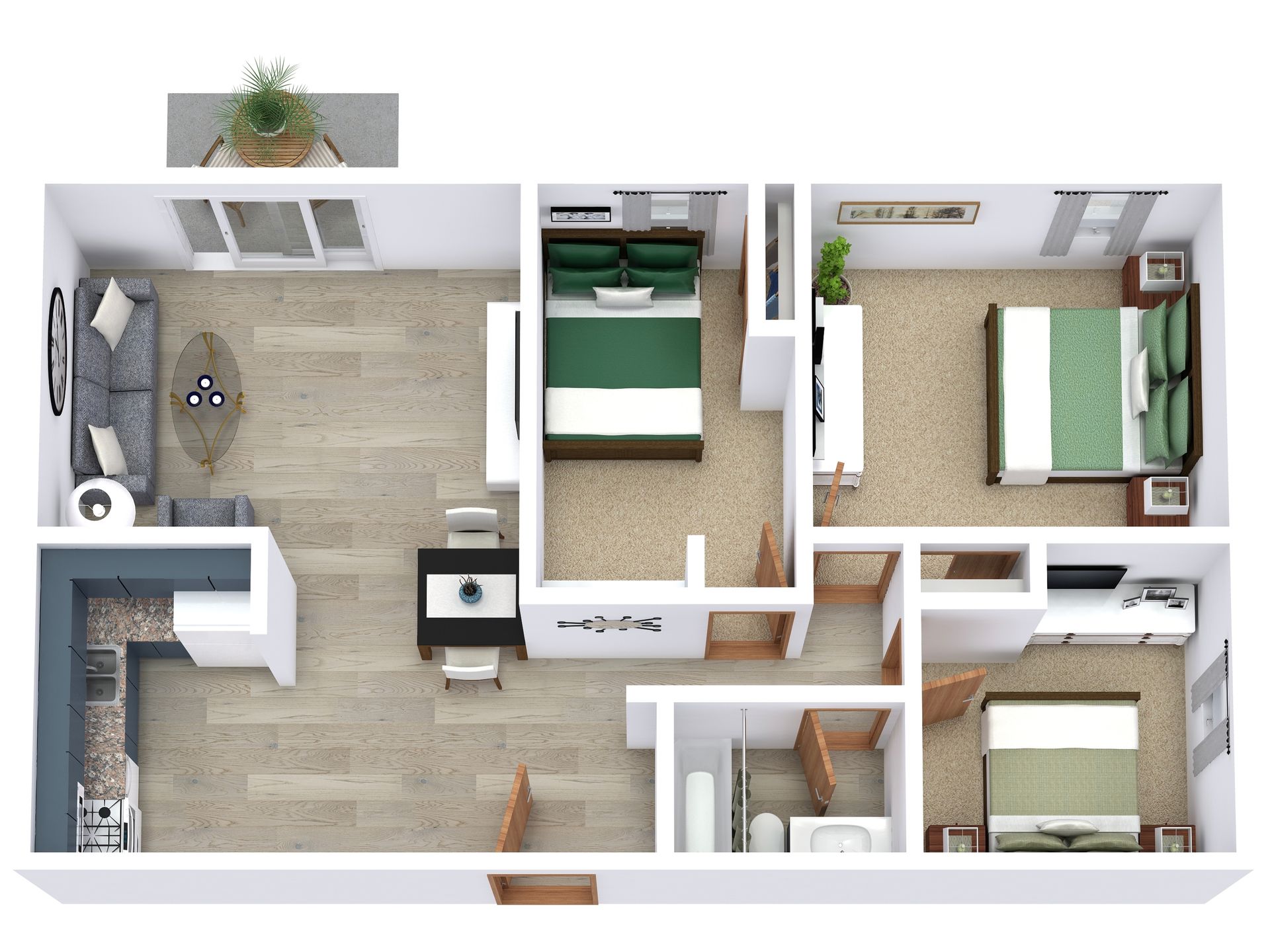 Clearwater Apartment: 825 Ash St