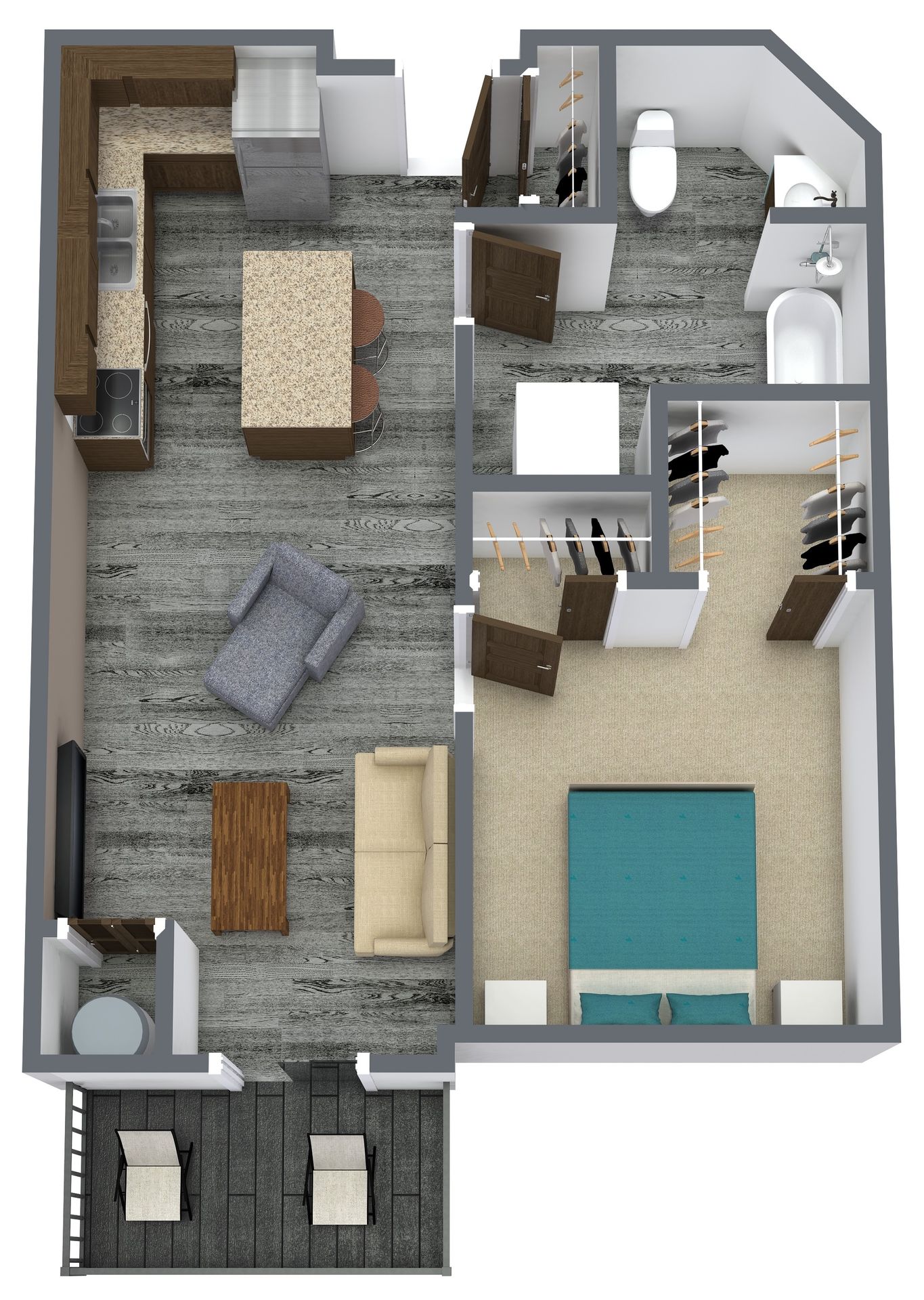 Monticello Apartment: 212 Locust St