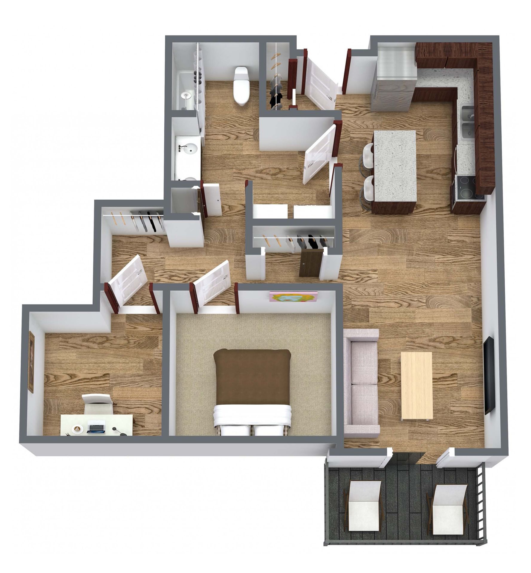 Monticello Apartment: 212 Locust St