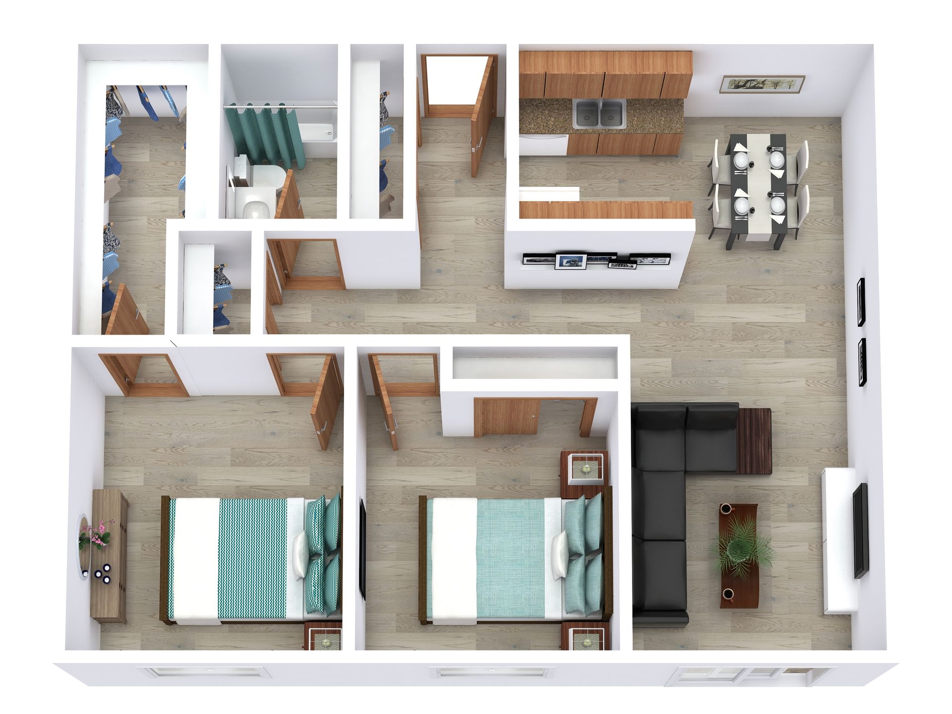 Monticello Apartment: 708 E 7th Street
