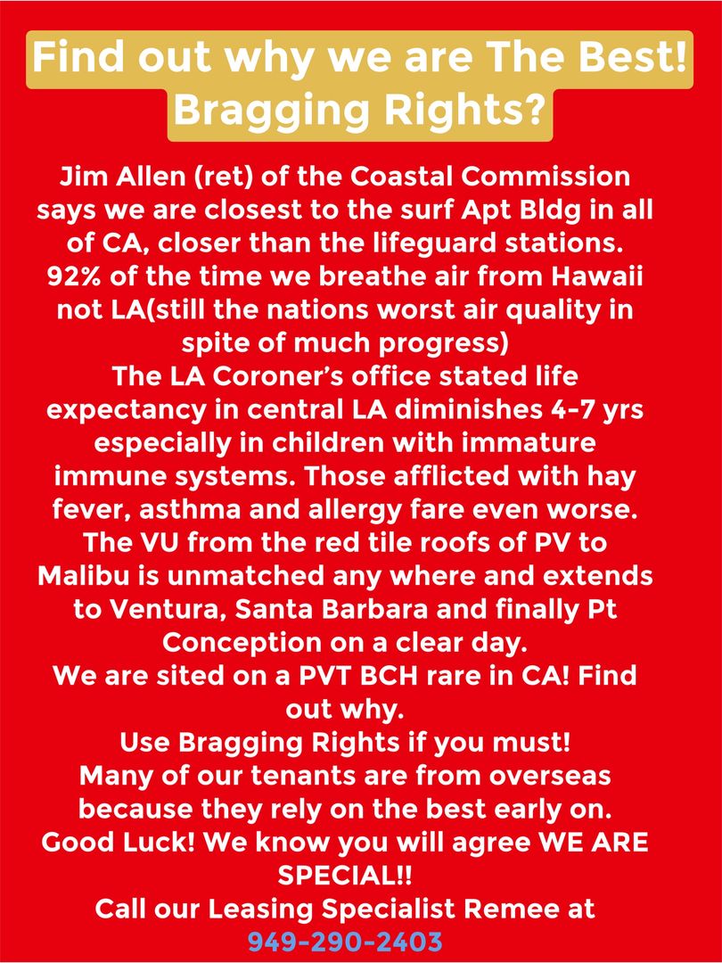 Redondo Beach Apartment: 211 Yacht Club Way