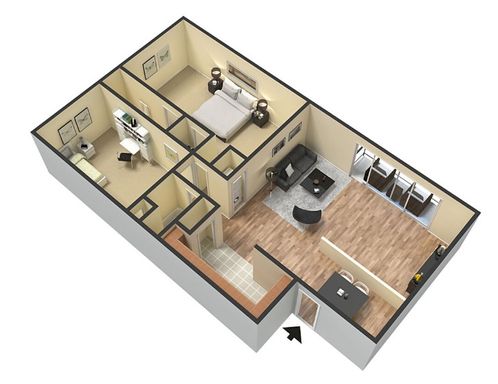 2 Bedroom 2 full bath with washer/dryer hookups. Look and Lease Special. – photo 1