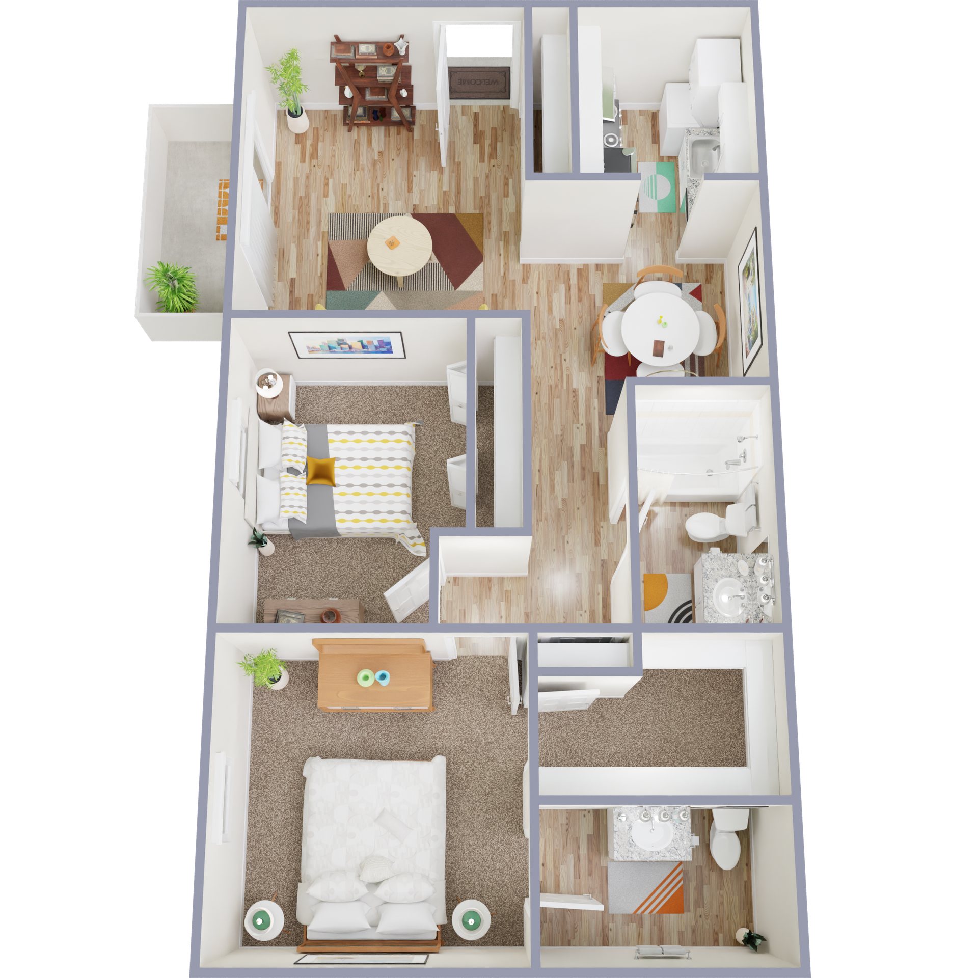 Atlanta Apartment: 3390 Fairburn Rd SW