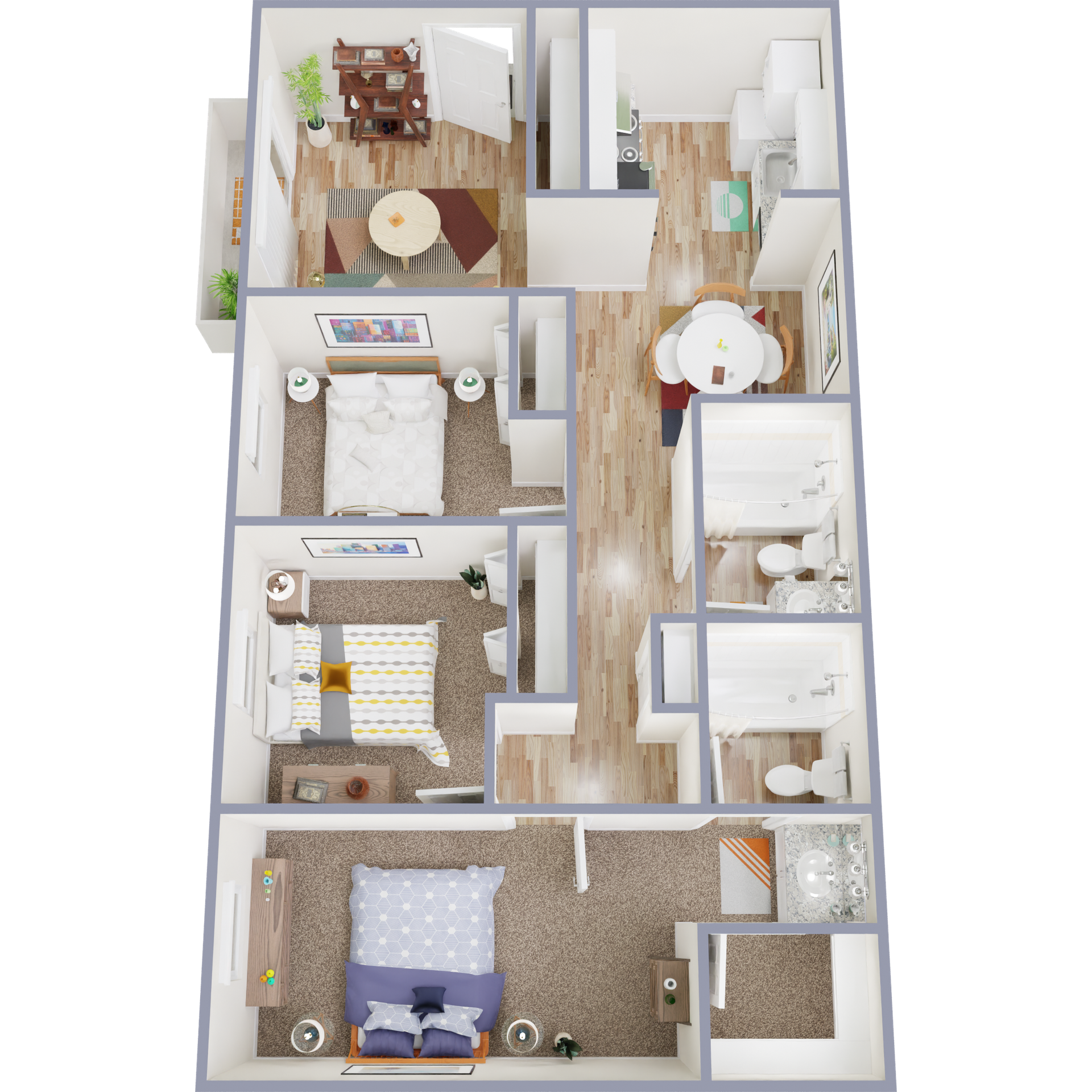 Atlanta Apartment: 3390 Fairburn Rd SW