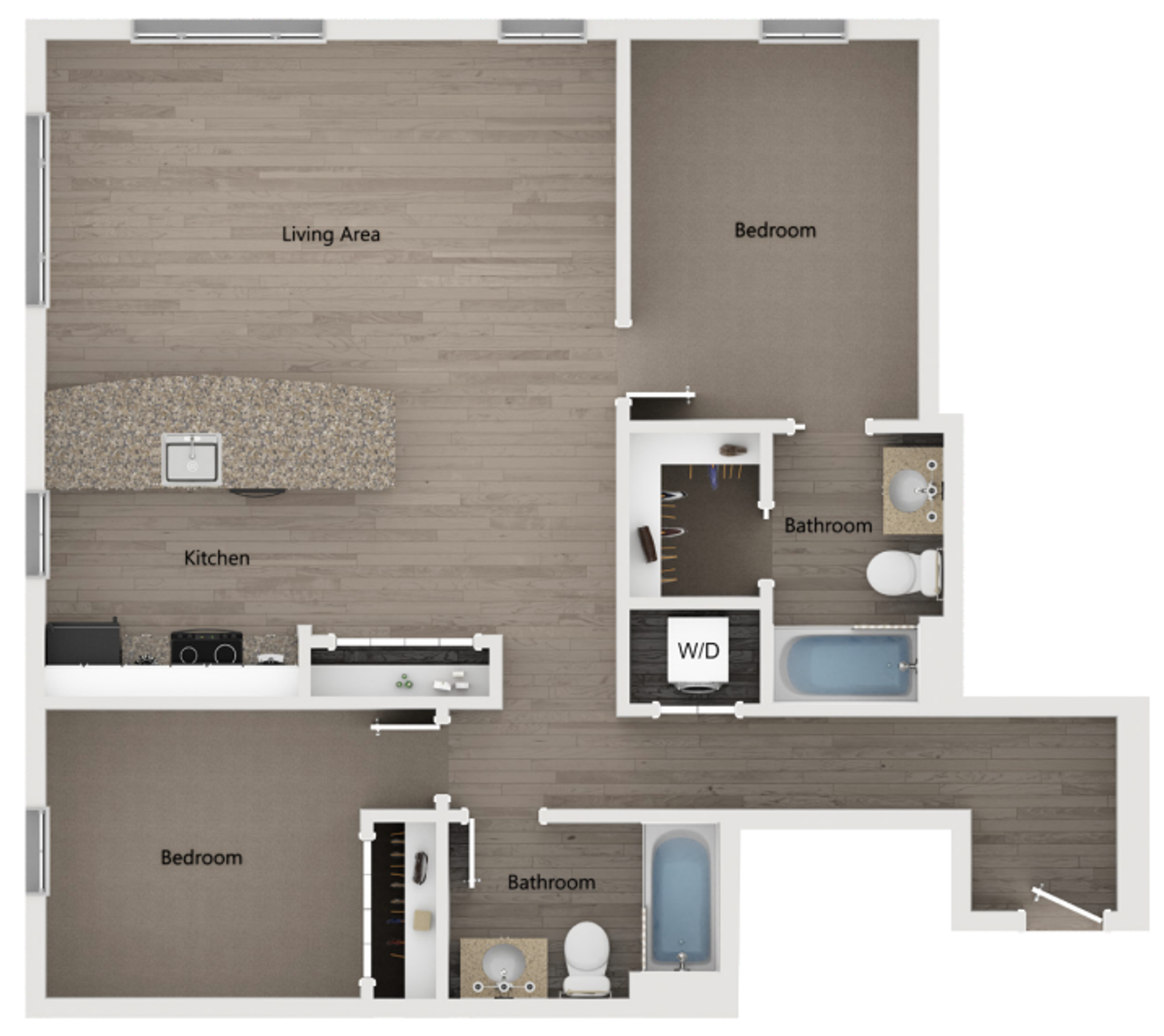 Akron Apartment: 22 E. Exchange St