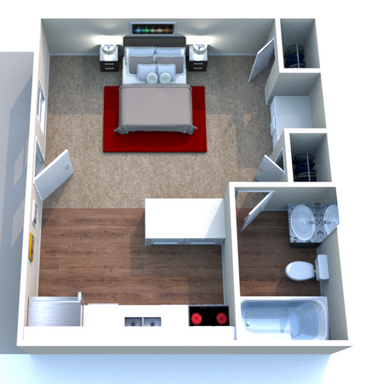 Studio Apartment – photo 1