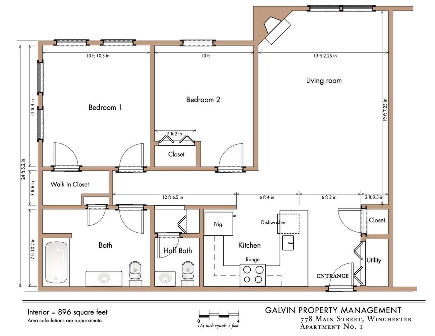 Winchester Apartment: 778 Main Street