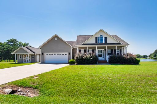 Waterfront 3BR Ranch Home with Private Deck in Smithfield!