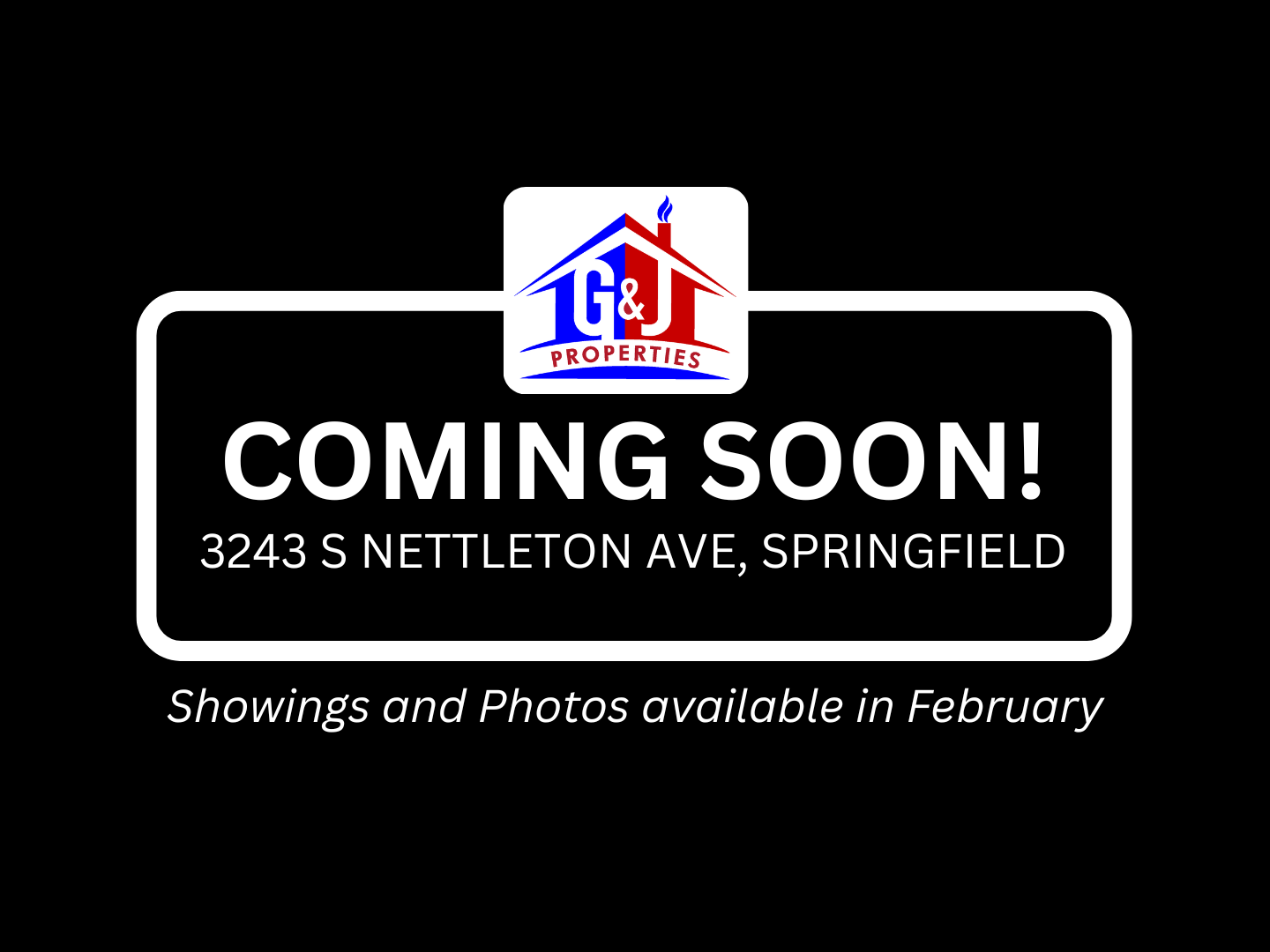 Springfield House: 3243 S Nettleton Ave