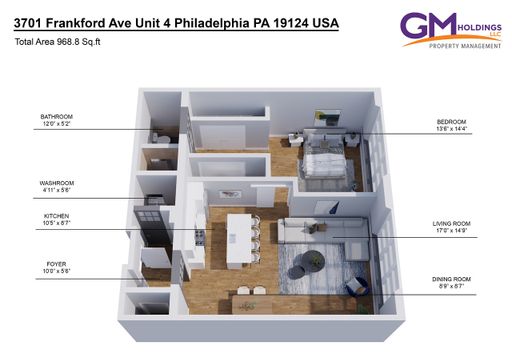 One Bedroom Loft – photo 1