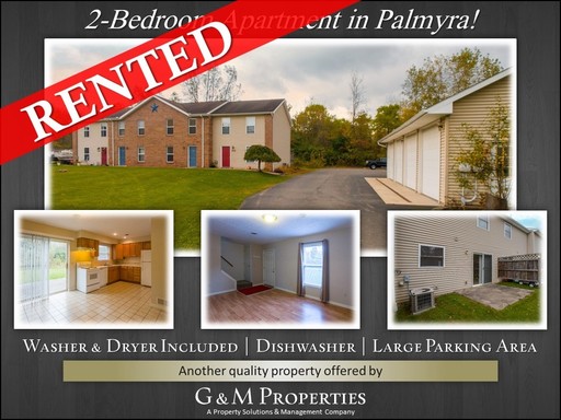 Fantastic 2-Bedroom Apartment in Palmyra!