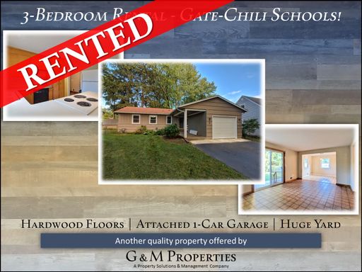 3-Bedroom Rental Home: Gates-Chili School District – photo 1